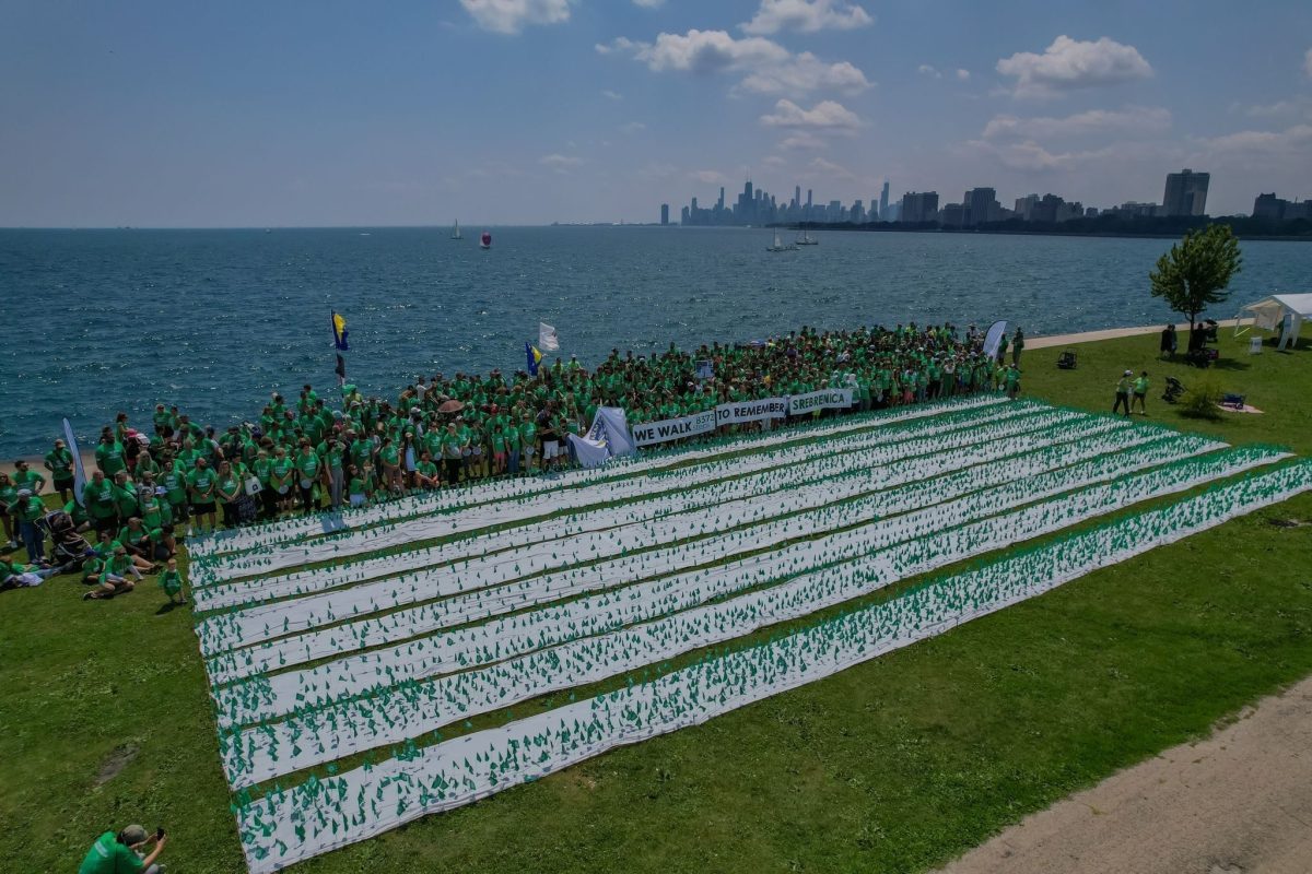 Memorijalna šetnja u Chicagu: 8.372 koraka za žrtve genocida u Srebrenici