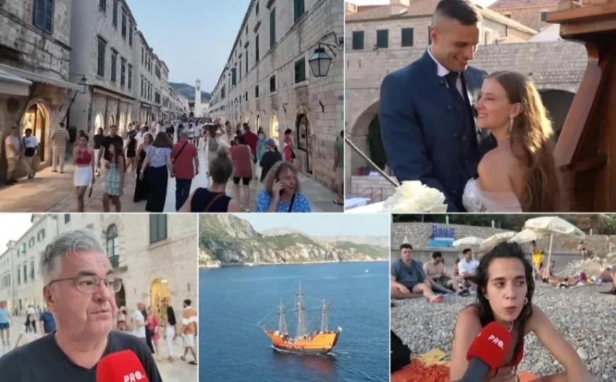 Televizija iz BiH napravila prilog o Dubrovniku, turist nasmijao izjavom: ‘Strašno puno kamenja’